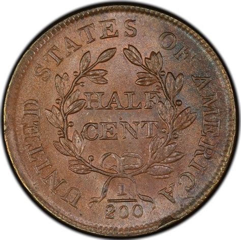 Half Cent 1805 Draped Bust, Coin from United States - Online Coin Club