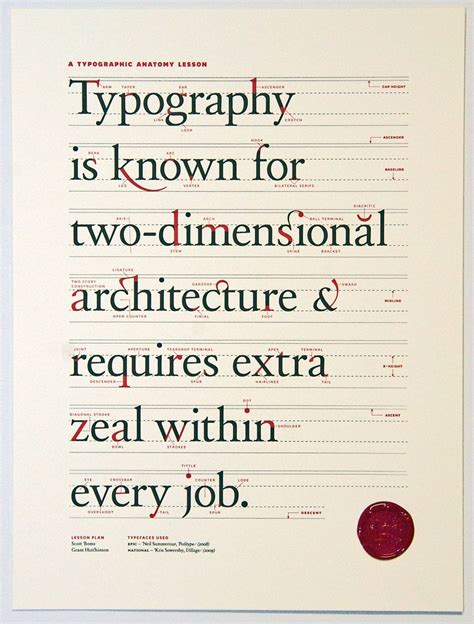 Typographic anatomy | Anatomy of typography, Graphic design typography, Typography poster