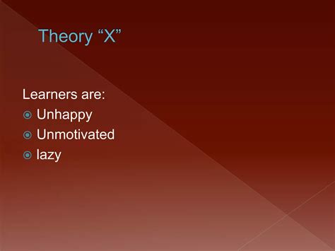 Theory x theory y | PPT