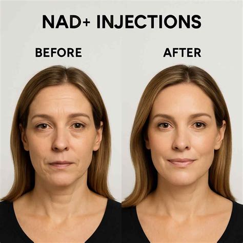 NAD+ Injections Before and After Results of Transforming Skin Health ...