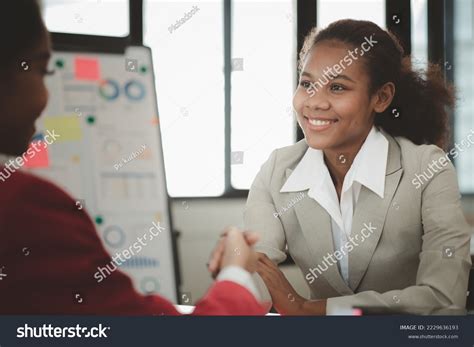 Two American Women Working Together Office Stock Photo 2229636193 ...