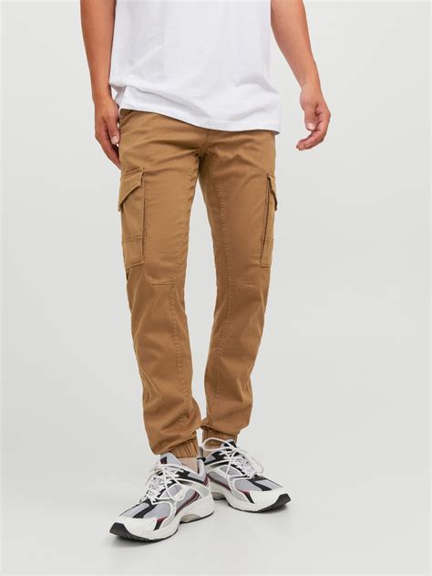 Slim Fit Cargo trousers | Medium Brown | Jack & Jones®