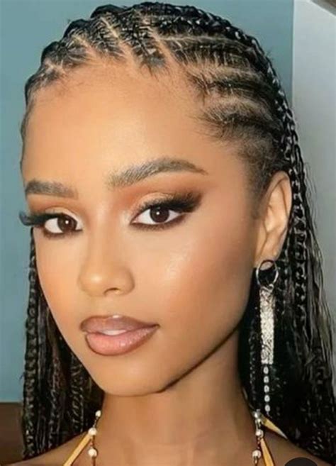 Pin by nano on Coiffure in 2024 | Braided cornrow hairstyles, Feed in ...