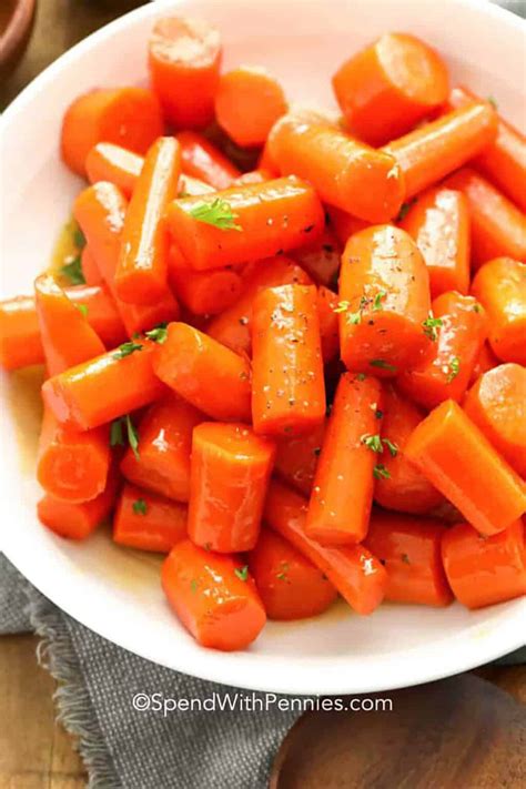 Brown Sugar Glazed Carrots