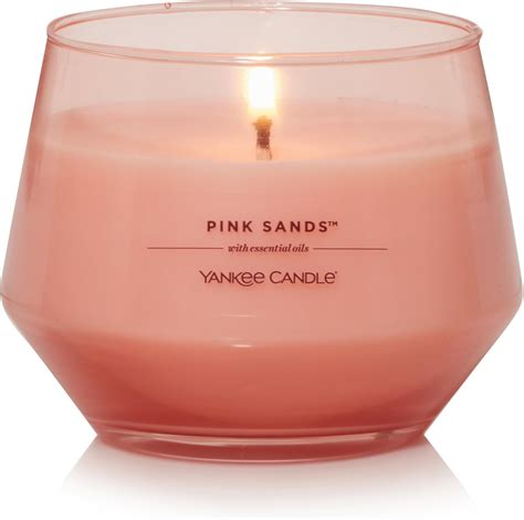 Amazon.com: Yankee Candle Pink Sands Studio Collection Jar Candle, 10oz ...