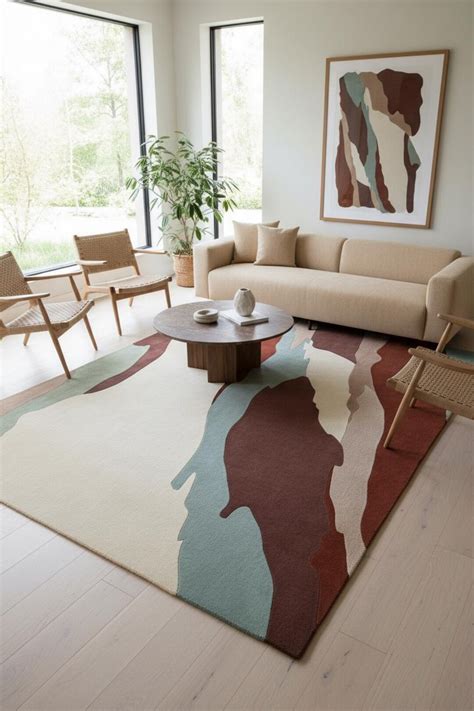 Coolabah Oatmeal Hand-tufted Rug, Earth-inspired Elegance in Wool ...