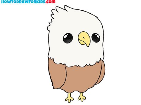 How to Draw an Easy Eagle - Easy Drawing Tutorial For Kids