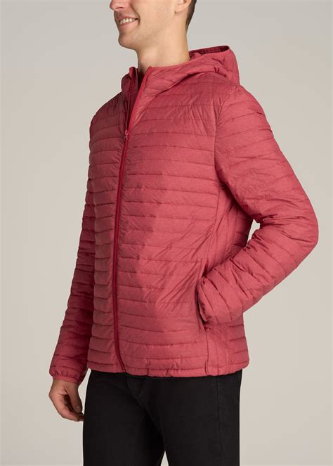 Tall Men's Packable Puffer Jacket | American Tall