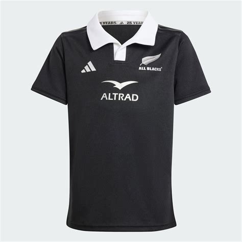 Clothing - All Blacks Rugby AEROREADY Short Sleeve Jersey - Black ...