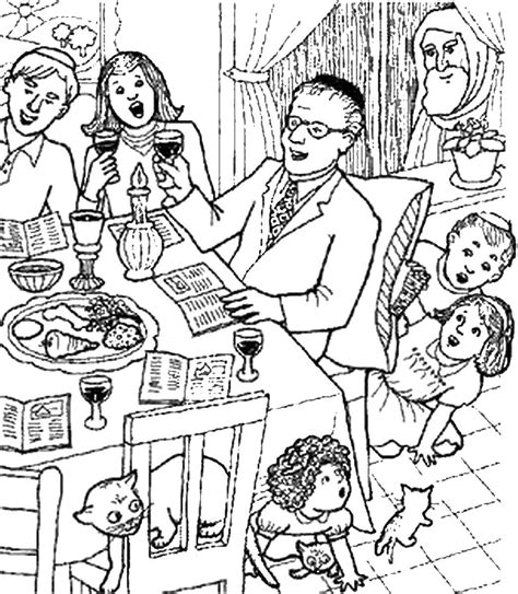 Passover Coloring Pages