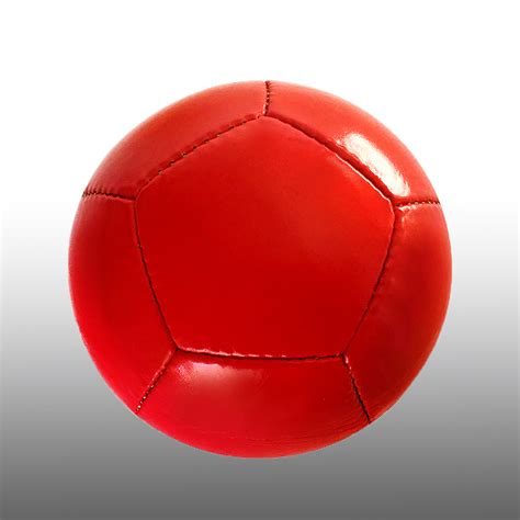 Size 2 - Solid Red Soccer Ball - ballsforafrica.co.za