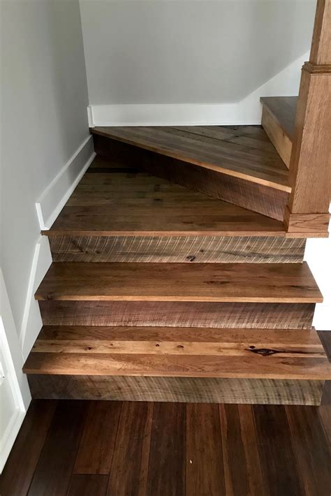 White Oak Stair Treads And Risers - KateBurdekin