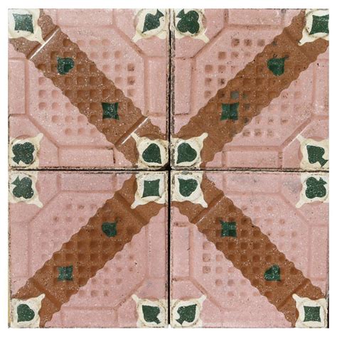 Antique French Salmon Nuanced Terracotta Floor Tiles - we sell them per ...