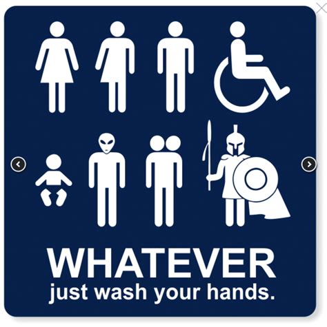 My favorite gender neutral bathroom signs | Transthetics