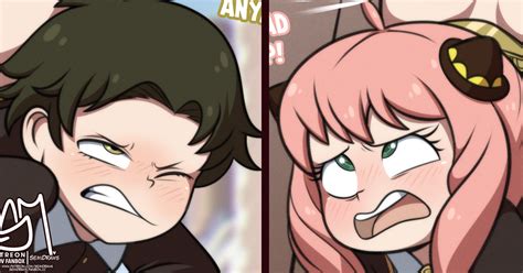 #ダミアニャ Anya&Damian - SemiDrawsのイラスト - pixiv