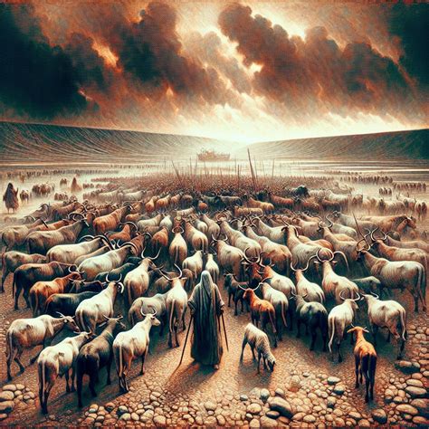 Exodus 9:1-7 Artwork | Bible Art