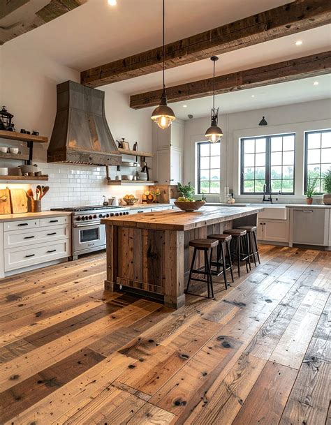 40 Farmhouse Flooring Ideas to Enhance Your Home's Charm