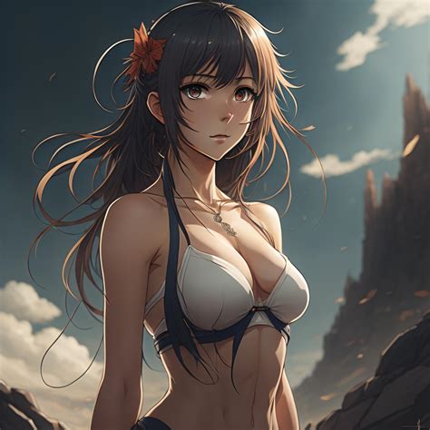 Hot Anime Girl by ImakeAIArts on DeviantArt