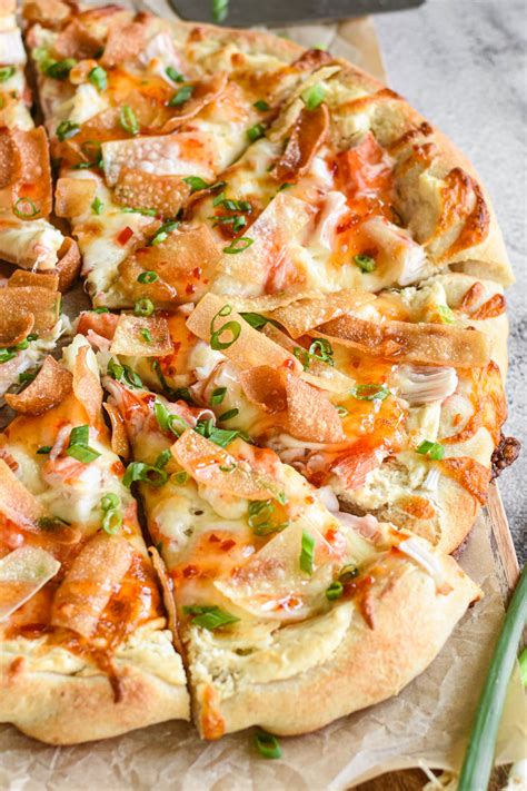 Crab Rangoon Pizza • Dance Around the Kitchen