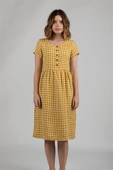 20 Beautiful Summer Linen Dresses - The Green Edition | Fashion, Cute ...