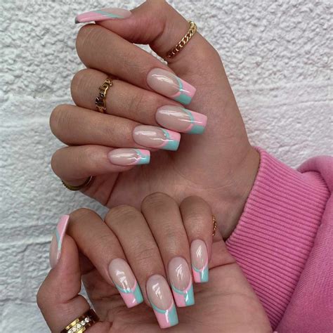 32 Pastel French Nail Ideas For a Dreamy Manicure