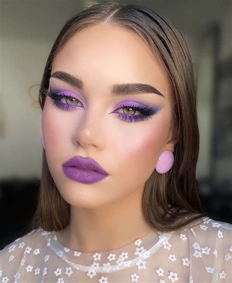 Beautiful 💜💜 | Eye makeup tutorial, Eye makeup, Purple makeup