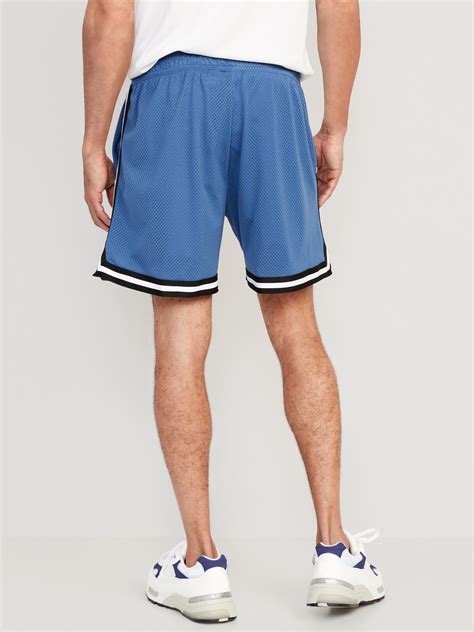 Go-Dry Mesh Basketball Shorts for Men -- 7-inch inseam | Old Navy