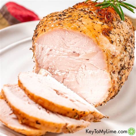 BEST Roasted Boneless Turkey Breast Recipe {VIDEO} - Key To My Lime