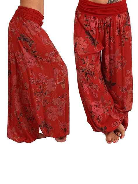 Floral Harem Pants For Women