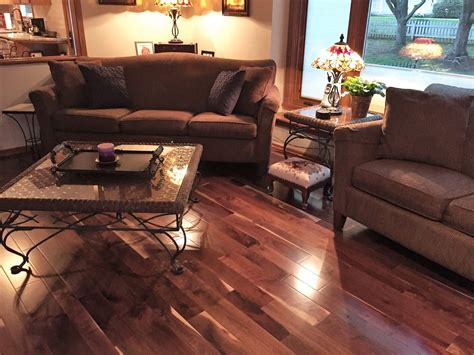 Unfinished Walnut Flooring - Sheoga Hardwood Flooring