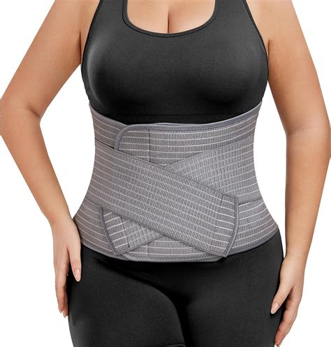 Amazon.com: Abdominal Binder Post Surgery - Postpartum Belly Band Wrap ...