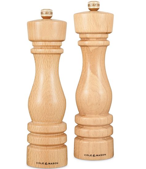 Cole & Mason London Beech Salt & Pepper Mills | Dillard's