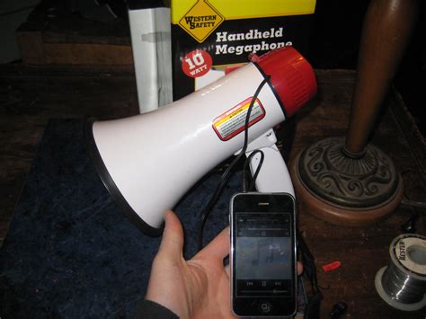Add an Audio Input to a Megaphone : 5 Steps - Instructables