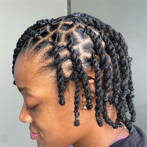 50 Fresh Dreadlock Hairstyles for Stylish Women - Hair Adviser | Short ...