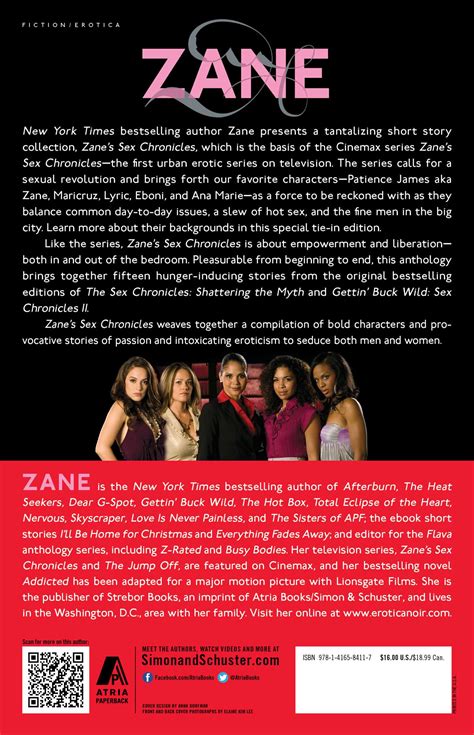 Sex Chronicles | Book by Zane | Official Publisher Page | Simon & Schuster