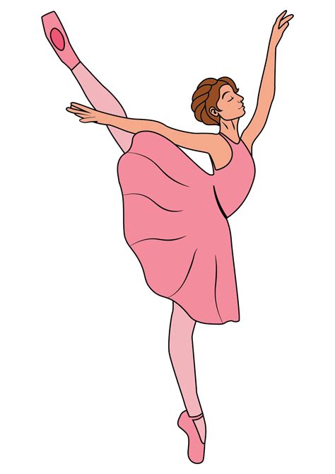 How To Draw Ballet Dancer Step By Step