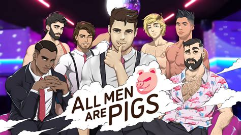 New Gay Visual Novel Game!: All Men Are Pigs : r/gaymers