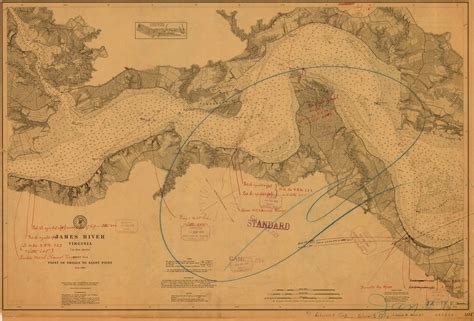 Map Of Virginia James River at Frances Storey blog