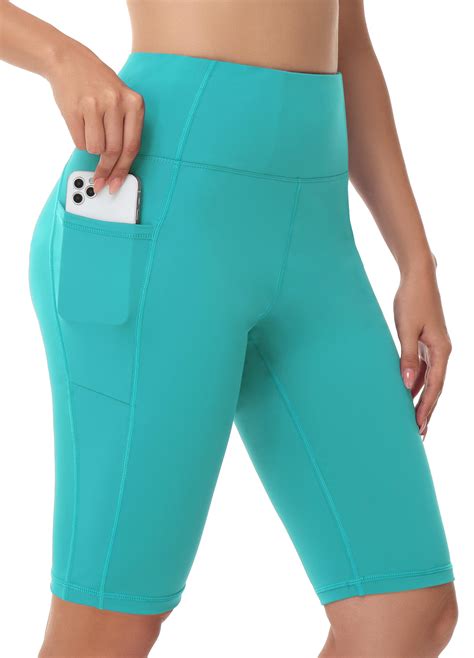 Snapklik.com : MIVEI Womens High Waisted Long Swim Shorts - 12 Tummy ...