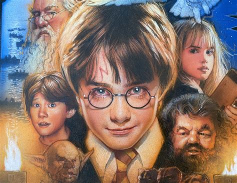 Drew Struzan - Harry Potter and the Philosopher’s Stone - 2001 - Movie ...