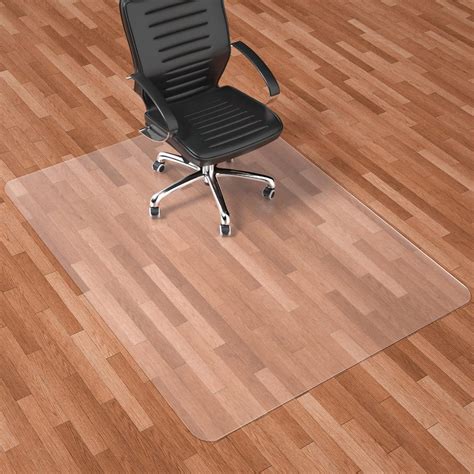 Carpeted Floor Office Chair Mat For Hardwood Floors 48 X 60 Indoor ...