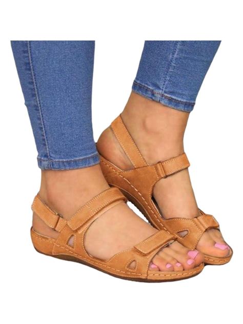 Womens Leather Loop Sandals at Katherine Roosa blog