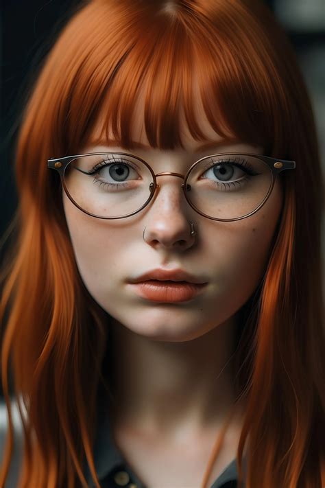 "girl with ginger hair in a fringe wit..." | Gallery | Stablecog