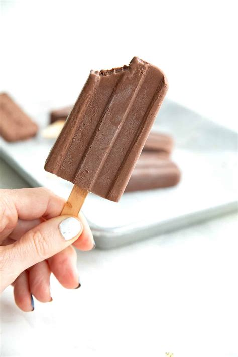 Sugar Free Fudge Pops - All Day I Dream About Food
