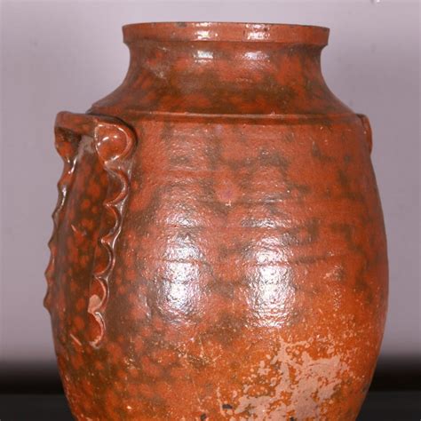 Antique Spanish Glazed Pot for sale at Pamono