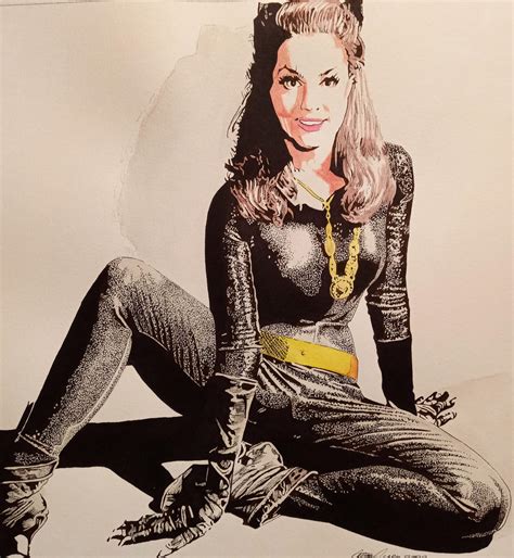 Julie Newmar - Catwoman by GregClarkArt on DeviantArt