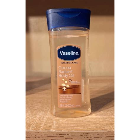 Authentic Vaseline Cocoa Radiant Body Oil 200ML | Shopee Philippines