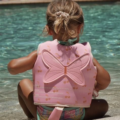 Sunnylife Kids Swim Vest 2-3 - Cotton Candy Cherry | White Fox & Co