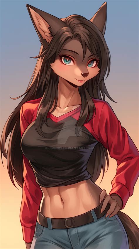 Anthro Girl (112) by jsvnry on DeviantArt