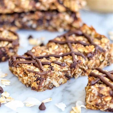 Homemade Peanut Butter Granola Bars - JoyFoodSunshine